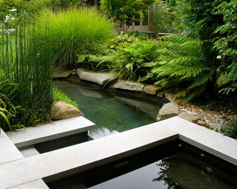 bassins de jardin moderne
