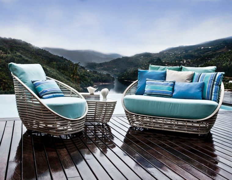 aménagement extérieur terrasse fauteuil de jardin relax détente kenneth coponbue
