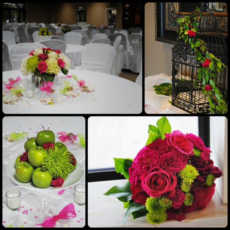 idee deco table mariage ete