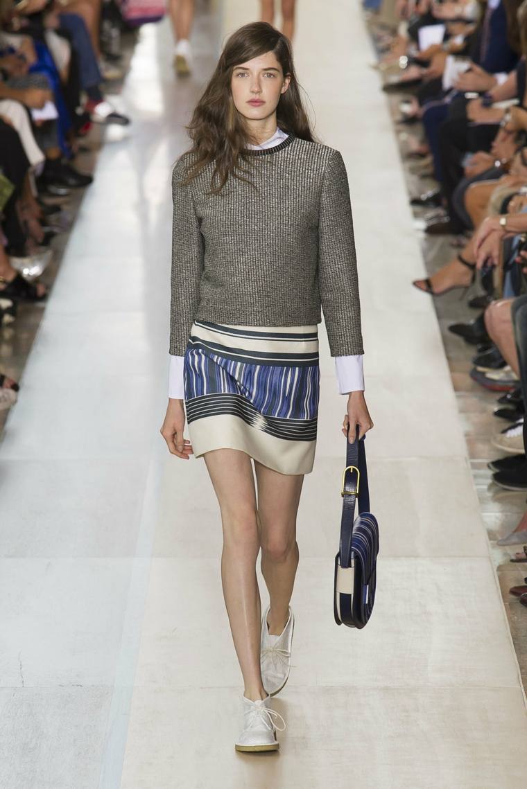 tendances printemps été 2015 femme mode tendance 2015 Burch jupe moderne 