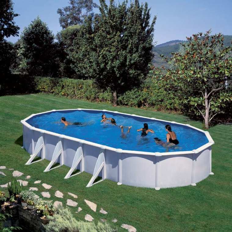 piscine aménagement extérieur piscine en acier pas cher