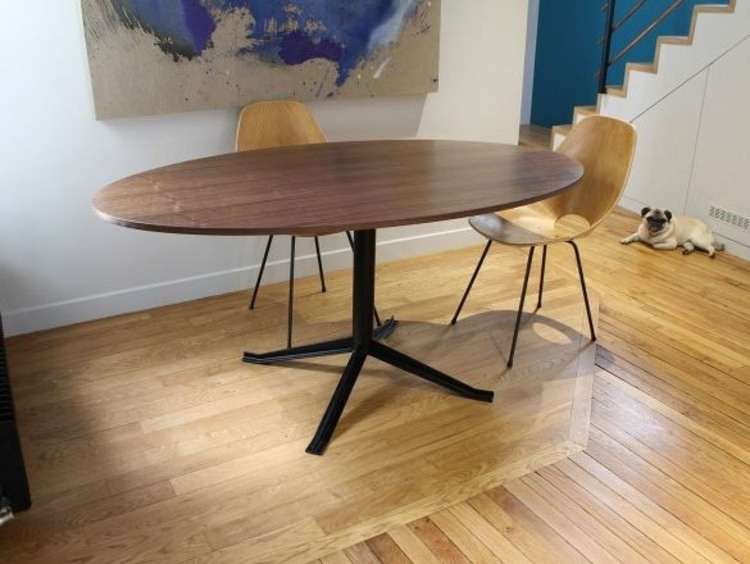 salle a manger table bois Alex de Rouvray design