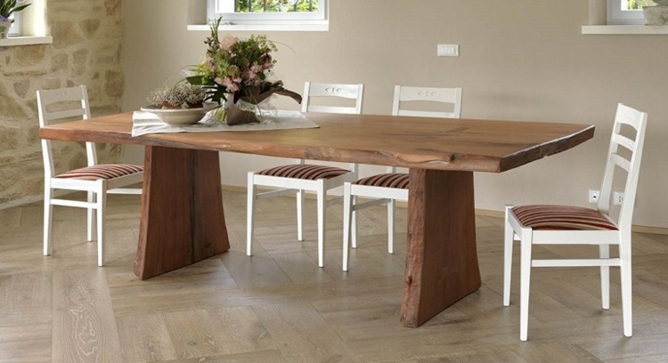 table bois solide moderne CADORIN GROUP