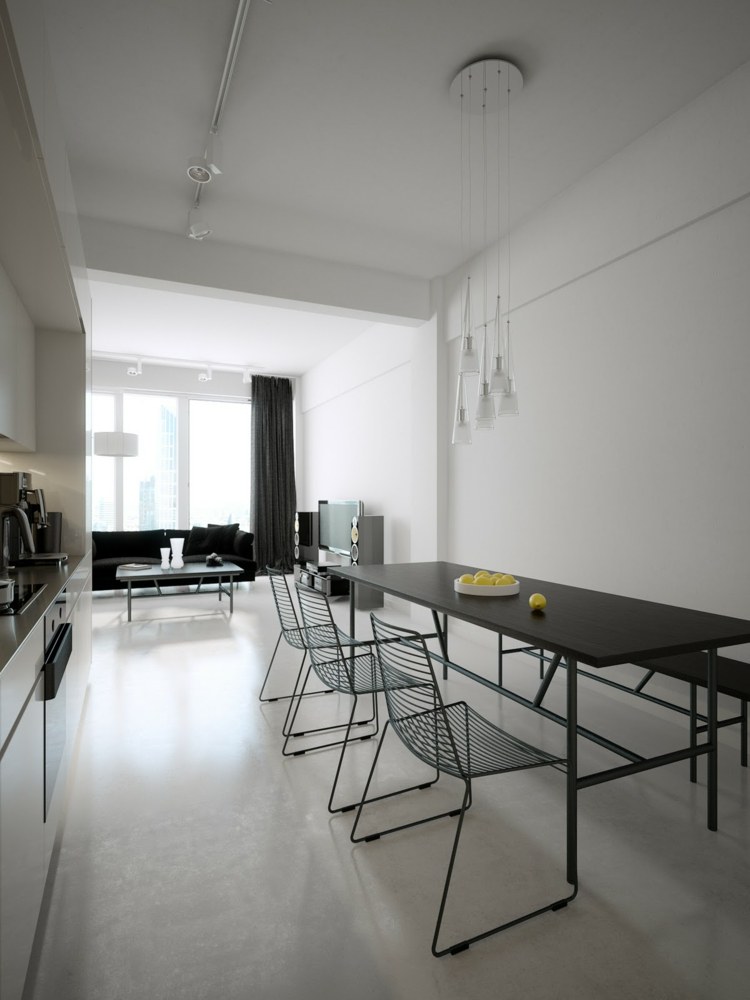 table chaises salle a manger design
