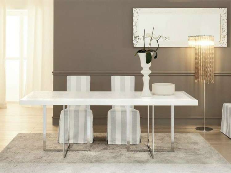 table elegante blanche Valmori
