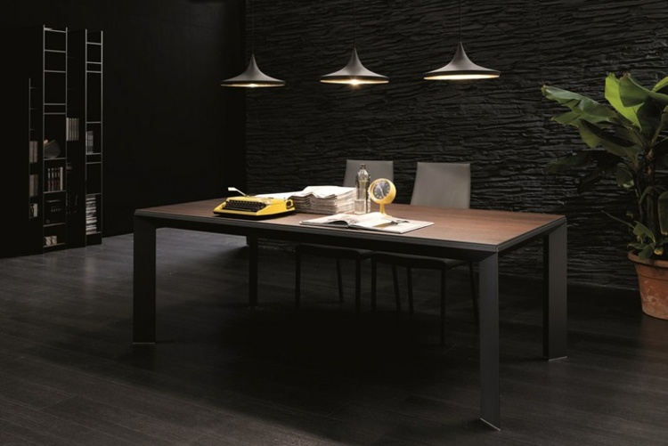 table moderne salle a manger Ozzio Design