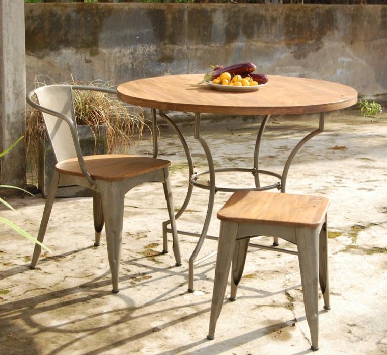 table de jardin bois chaise de jardin bois tabouret