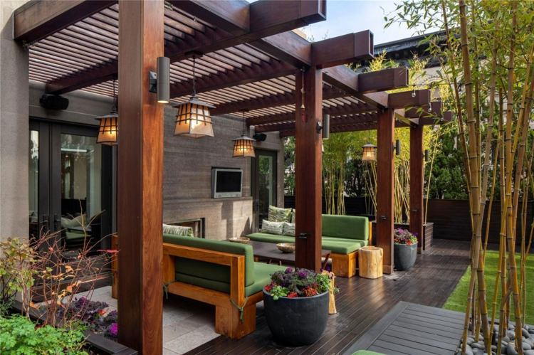 terrasse bois design contemporain moderne