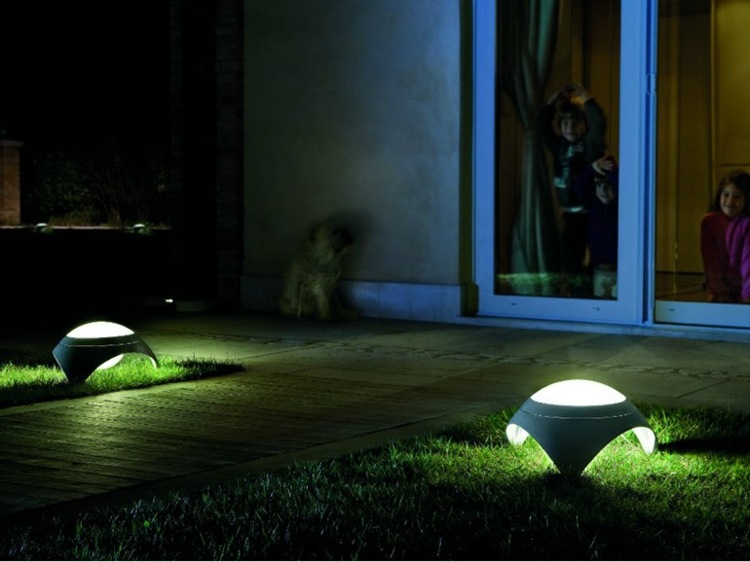 éclairege de jardin LED Vetreria Vistosi