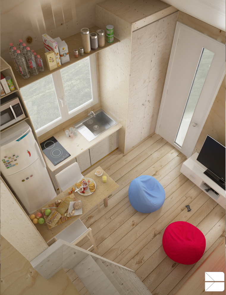 aménagement petit espace appartement design benoit marc 