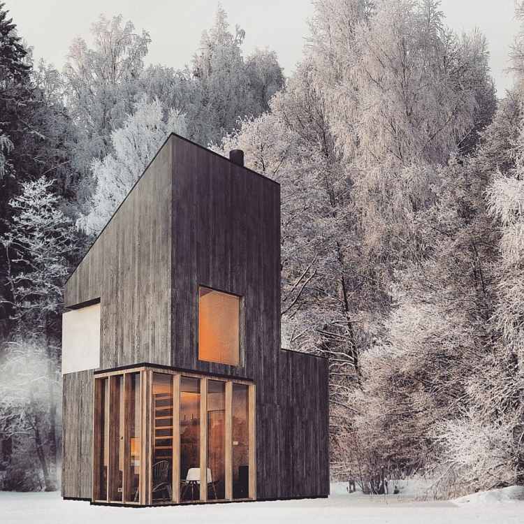 bungalow bois Bosnie Herzégovine design