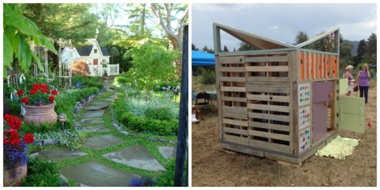 idée cabane de jardin enfant maison extérieure 