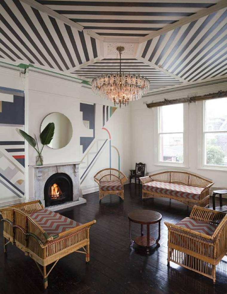 Incredible Home Design And Decor Interior Ceiling Decor Ideas Art Deco With Regard To Art Deco Living Room - prehomes.co