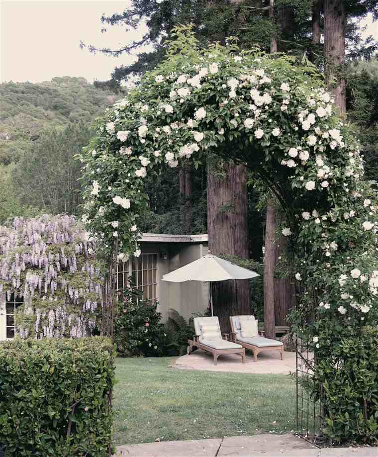 chaises jardin terrasse en bois blanc