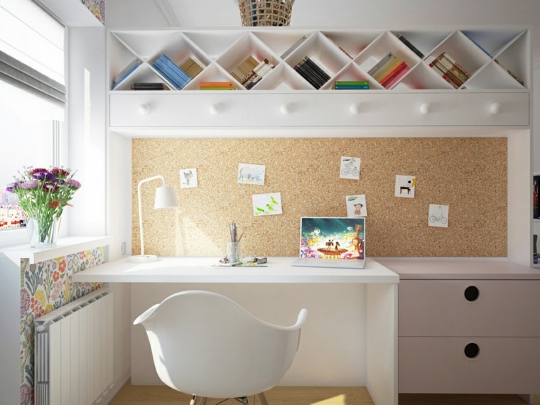bureaux fille mobilier moderne pour enfant