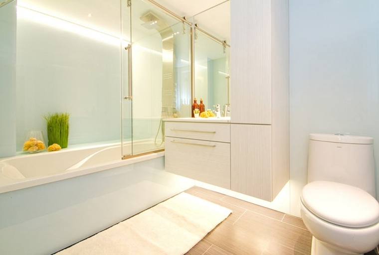 décoration salle de bain revêtements muraux pour baignoires