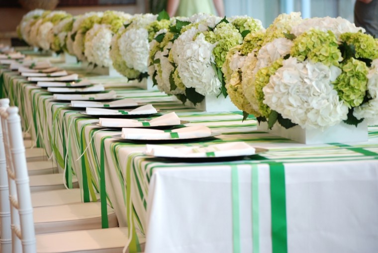 bouquets mariage décorations de table de fête
