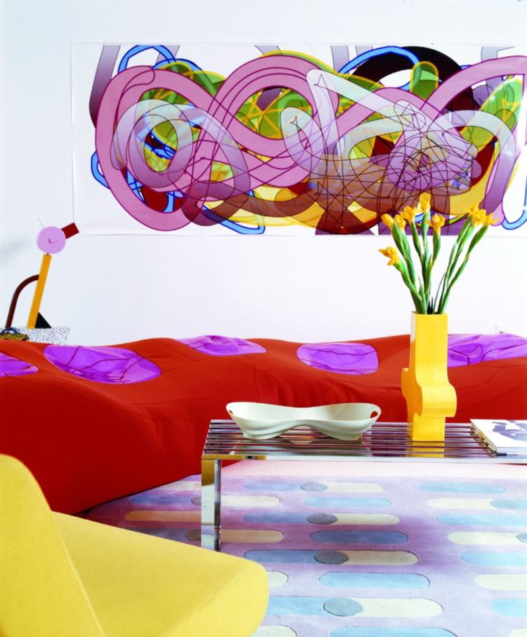 decoration salon moderne couleur