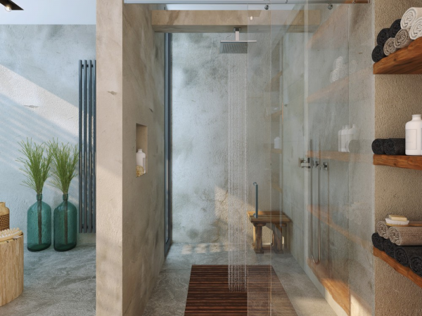 salle de bain douche italienne design Yevgeny Dyakonov