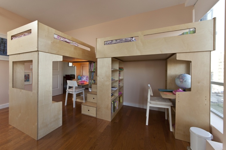 idee-deco-chambre-lits-sureleves-maximiser-espace
