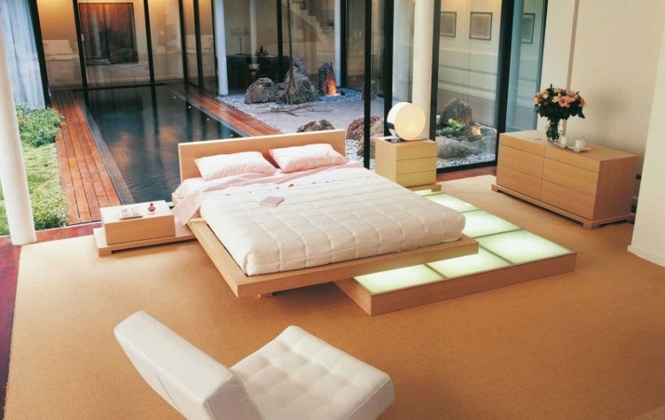 idée chambre à coucher lit design