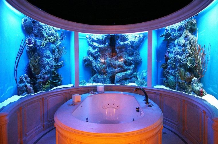 meubles aquarium salles de bain
