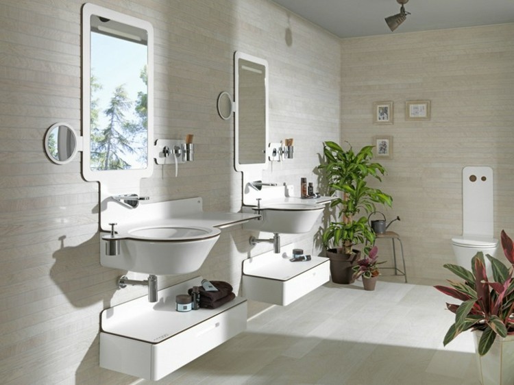 meuble salle de bain design bas NOKEN DESIGN