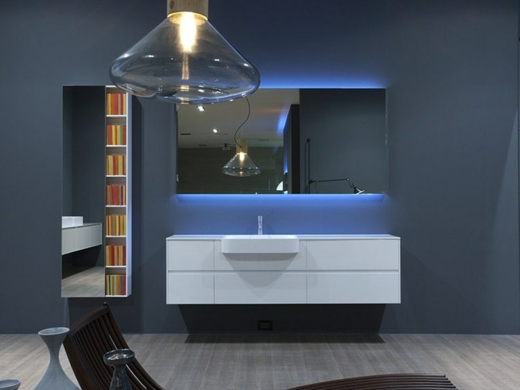 meuble vasque salle de bain moderne Antonio Lupi