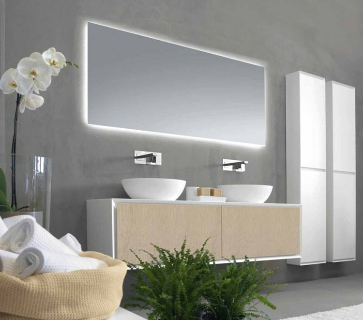 miroir salle de bain meuble RIFRA