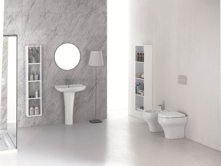 mobilier salle de bain elegante Olympia Ceramica