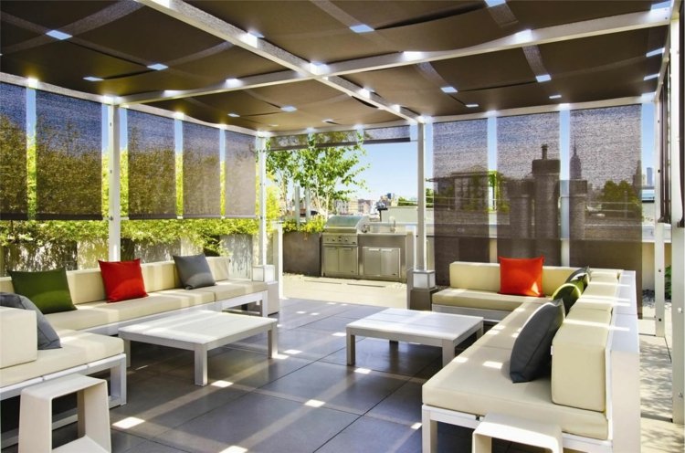 pergola aluminium pour terrasse design