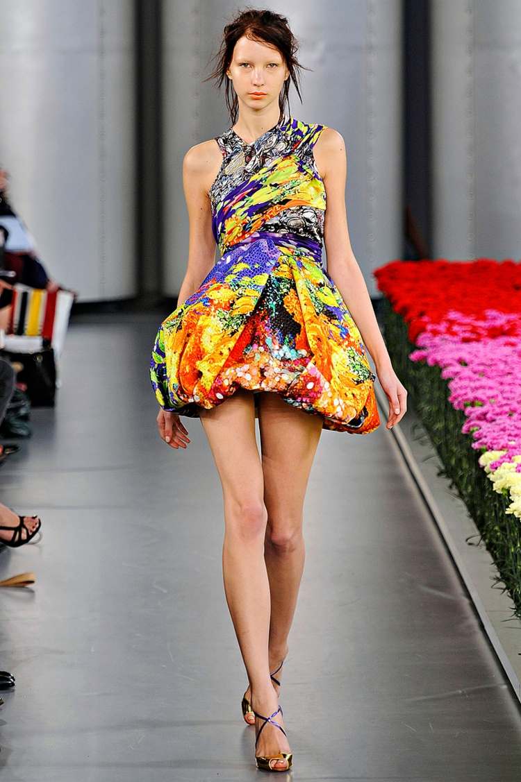 robe d'été florale idee Mary Katrantzou