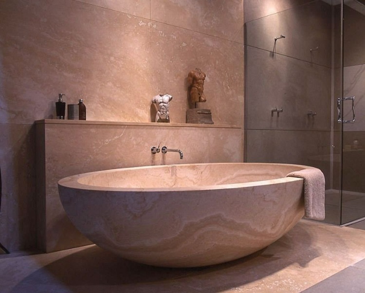 salle de bain douche italienne moderne