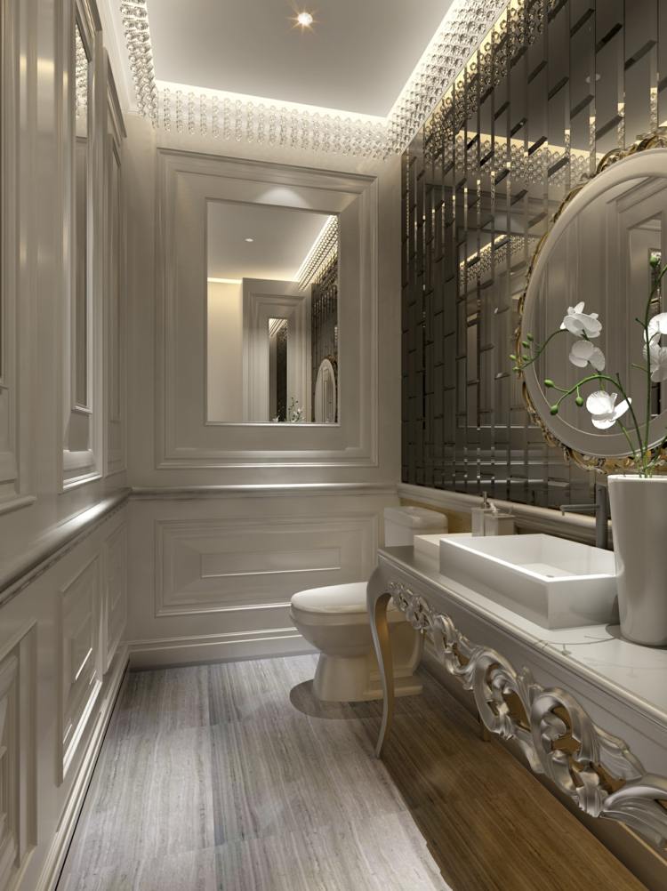 salle de bain italienne luxe