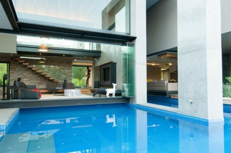 idées pour aménagement de piscine design de terrasse