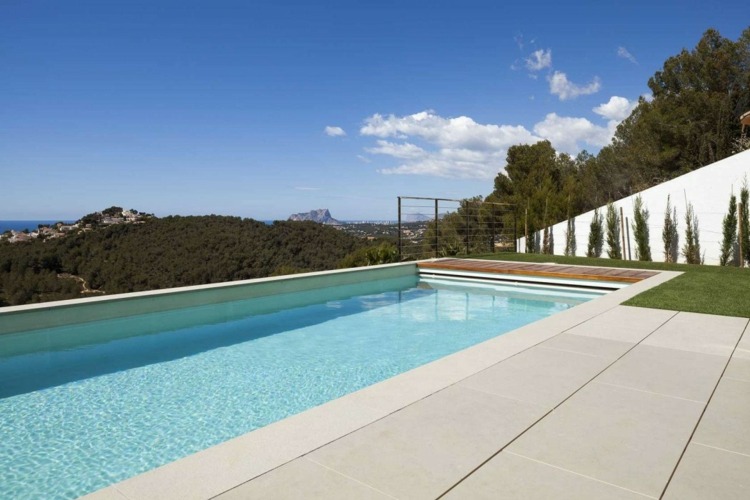 aménagement jardin avec piscine moderne