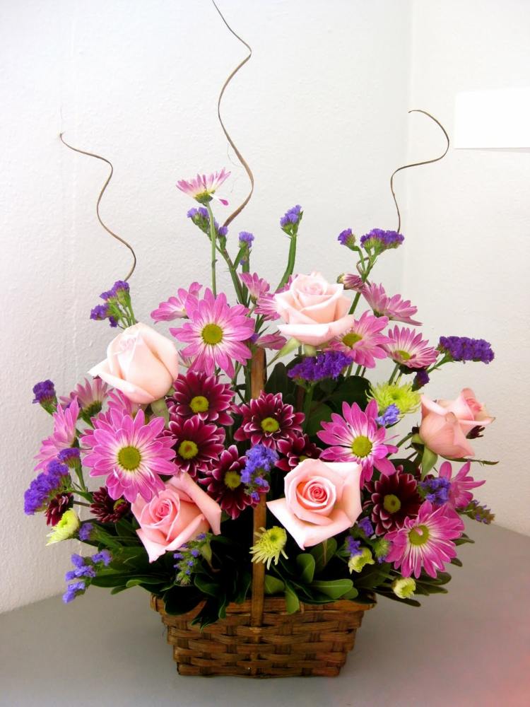 arrangements floraux DIY idee