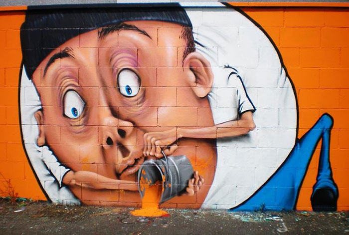 graffiti artiste italie milan rue art urbain fresque murale art contemporain cheone caiffa cosimo