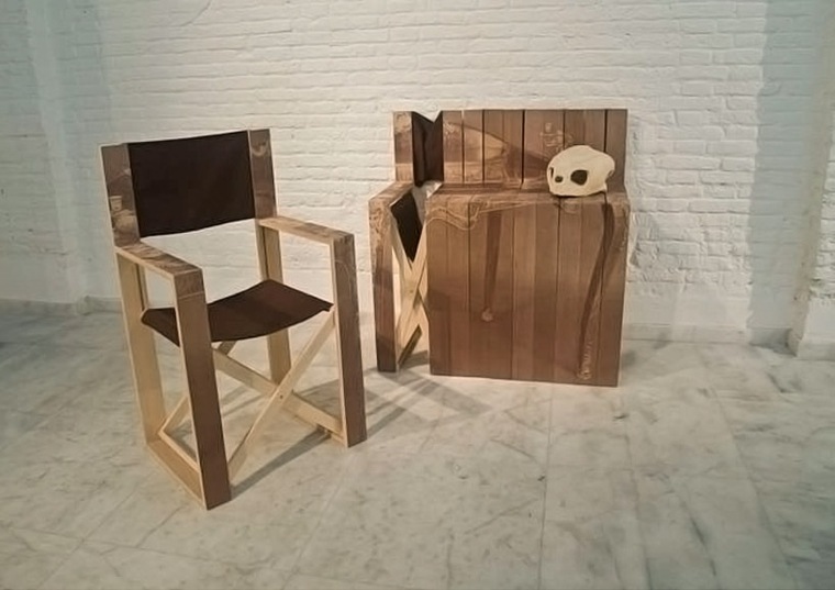 deco fauteuils design chaises pliantes salle manger