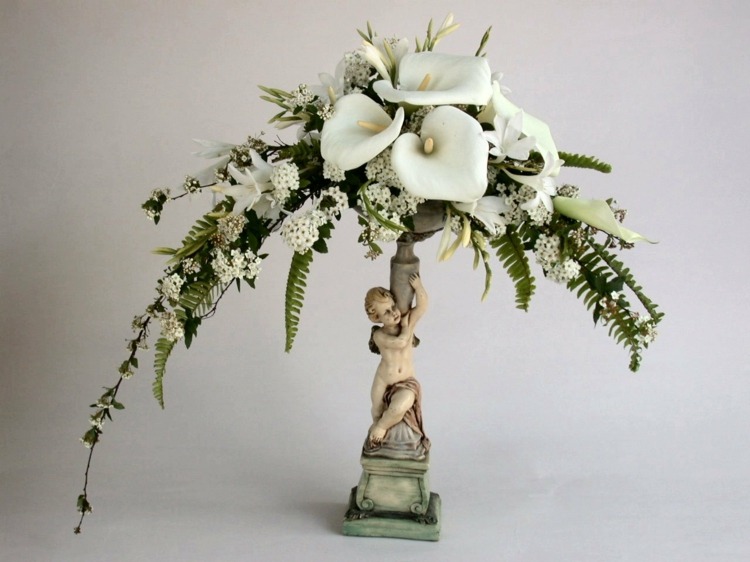 compositions florale vase originale