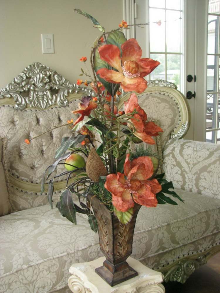compositions florales vase elegant