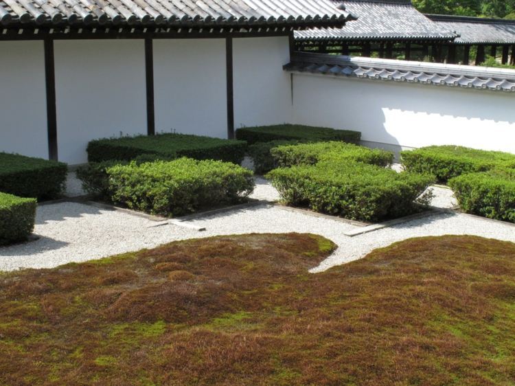 deco jardin japonais zen gravier