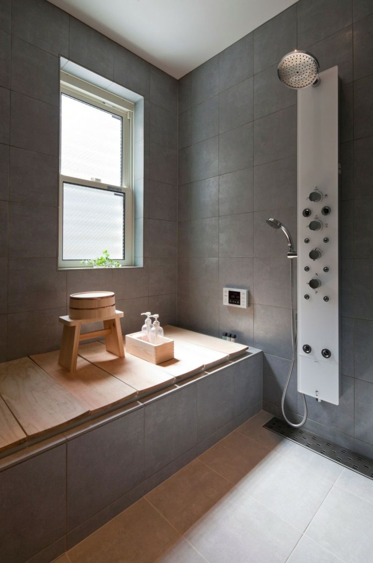 décoration salle de bain zen douche