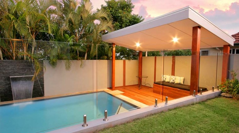 cabanes abri soleil piscines modernes