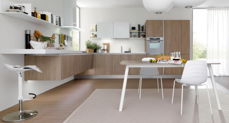 cuisines design meubles salle à manger modernes