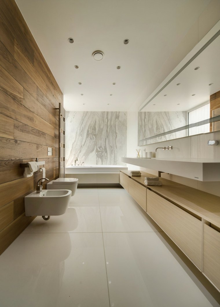 appartement design bois salle de bain 2bgroup