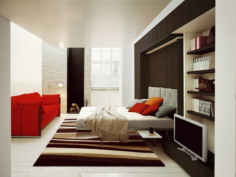 lits escamotables design italien petit espace
