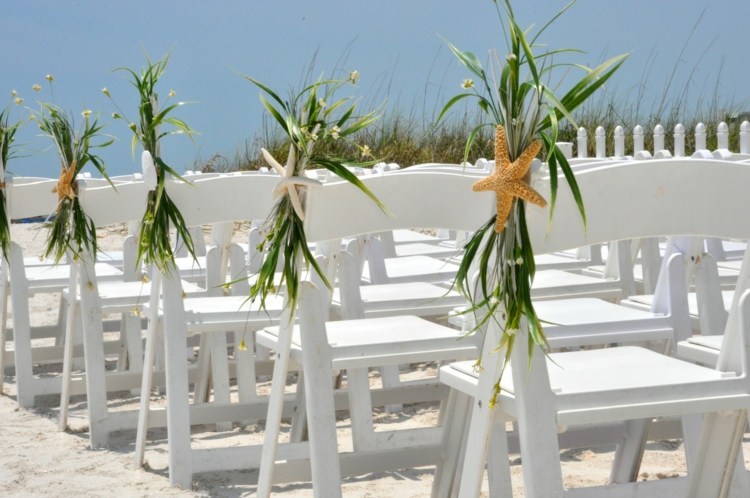 mariage sur la plage deco