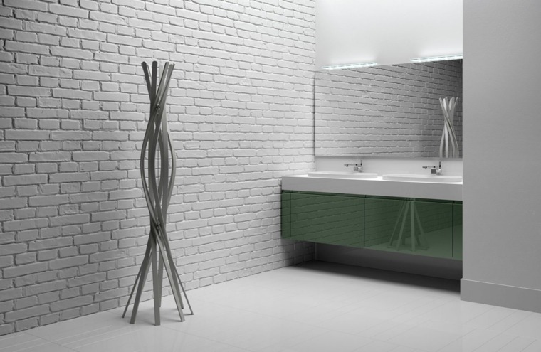 idée meuble salle de bain design couleurs