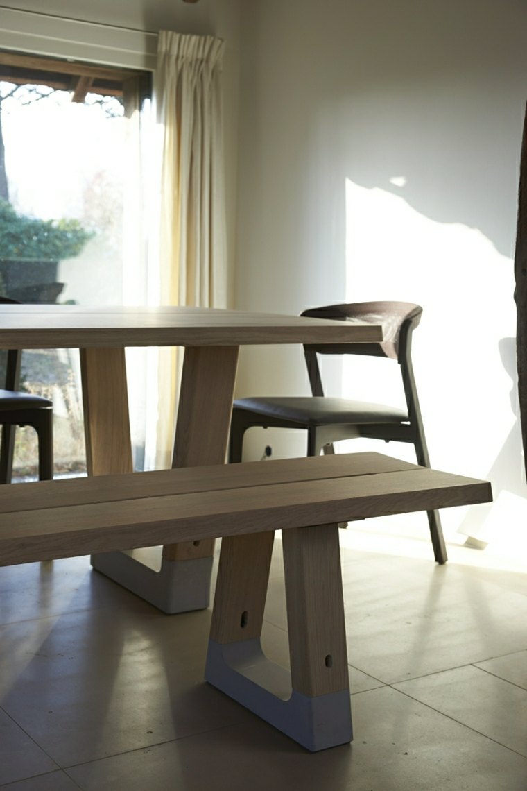 aménagement salle à manger table design meubles contemporains